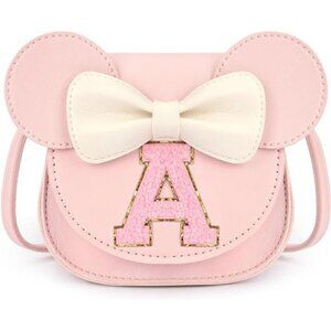 Pink mini mouse ears purse for toddler girls cute kids handbag birthday gift